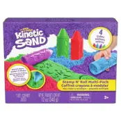 Kinetic Sand Stamp N'Roll Multipack - Kinetic Sand -  Leksaksaffären