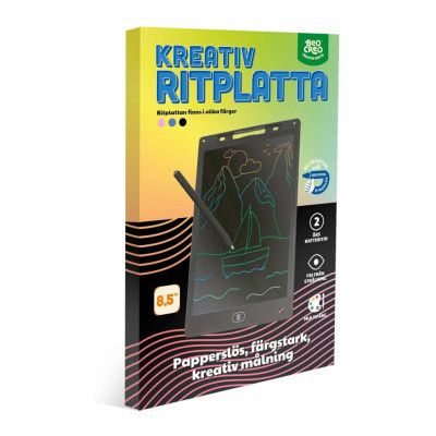 Kreativ Ritplatta LCD : Färg - Blå - Leksaksaffären -  Leksaksaffären