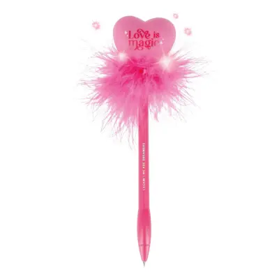 Kulspetspenna med Lampa Hjärta