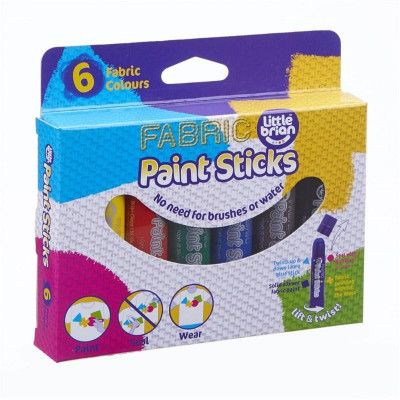 Little Brian Textilpennor 6 färger