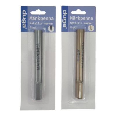 Märkpenna Metallic - Silver