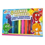 Målarpennor med Doft - 8-pack