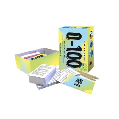 MIG Frågespel 0-100 Gott&Blandat - M.I.G. -  Leksaksaffären