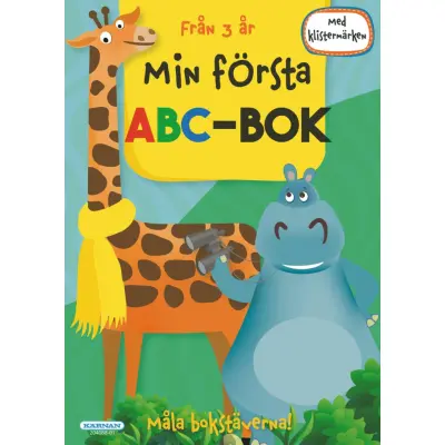 Min första ABC-bok Pysselbok - Kärnan -  Leksaksaffären