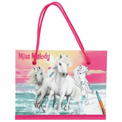 Miss Melody Målarbok med flerfärgspenna