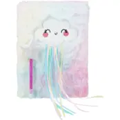 Mjuk Anteckningsbok med penna Moln  - Leksaksaffären -  Leksaksaffären