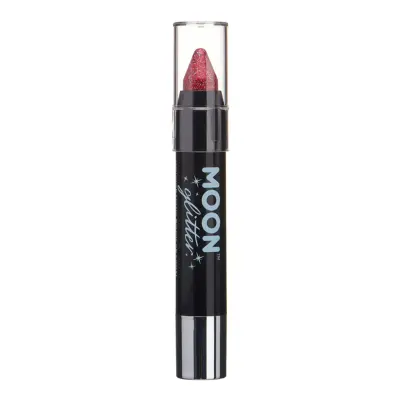 Moon Creations Glitter Kroppskrita - Röd