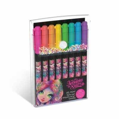 Nebulous Stars Gel Pens 8-pack Neon - Nebulous Stars -  Leksaksaffären