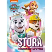 Paw Patrol Stora målarboken med pyssel