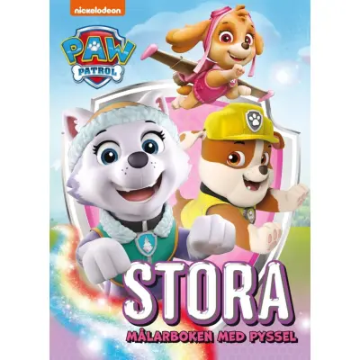 Paw Patrol Stora målarboken med pyssel - Paw Patrol -  Leksaksaffären