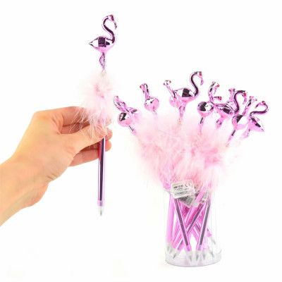 Penna Flamingo med Fluff
