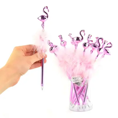 Penna Flamingo med Fluff