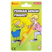 Penna Genom Fingret Skämtartikel