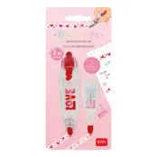 Penna med Dekortejp Heart