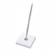 Penna med Hållare Silver