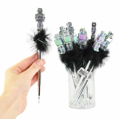 Penna Robot med Fluff