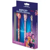 K-Pop Demon Hunters Suddbara Gelpennor 3-pack - K-Pop Demon Hunters -  Leksaksaffären