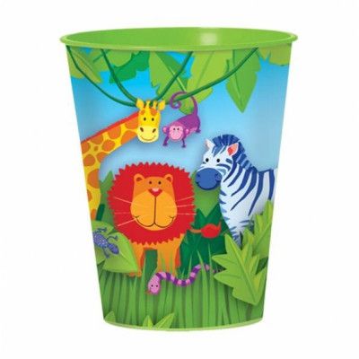 Mugg djungel - hårdplast 4,5dl