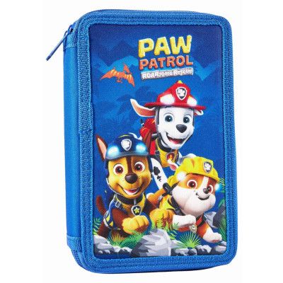 Paw Patrol Pennfodral Dubbelt med innehåll