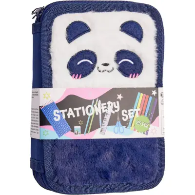 Pennfodral 25 delar Panda - Leksaksaffären -  Leksaksaffären