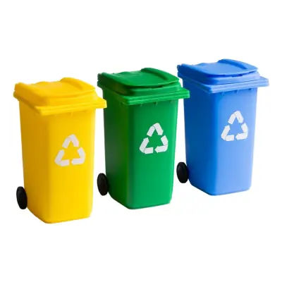 Pennhållare Soptunnor - 3-pack