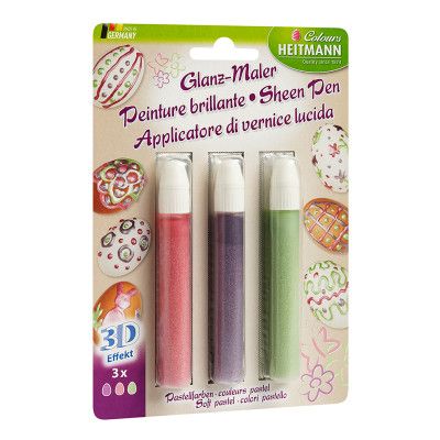 Pennor för Äggmålning - 3-pack