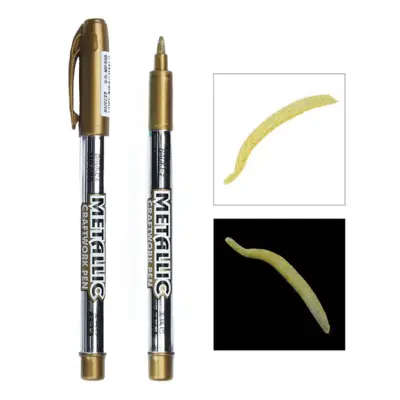 Permanenta Märkpennor Guld - 2-pack