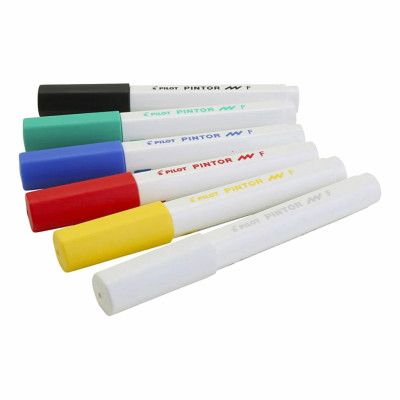 PILOT Tuschpennor - 6-pack