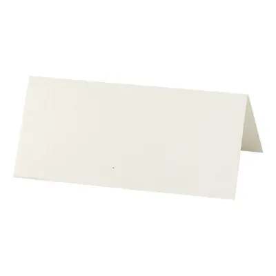 Placeringskort Råvit - 20-pack