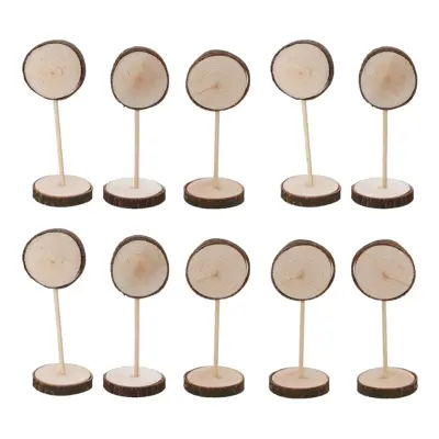 Placeringsskyltar i Trä - 10-pack