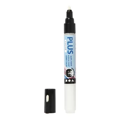 Plus Color Märkpenna - Vit