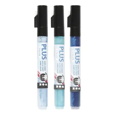 Plus Color Tusch - Ljusblå/Turkos/Blå