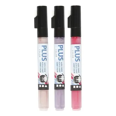 Plus Color Tusch - Ljusrosa/Lila/Rosa