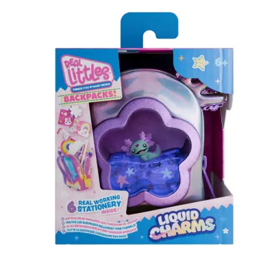 Real Littles Backpacks Liquid Charms Axolotl - Real Littles -  Leksaksaffären