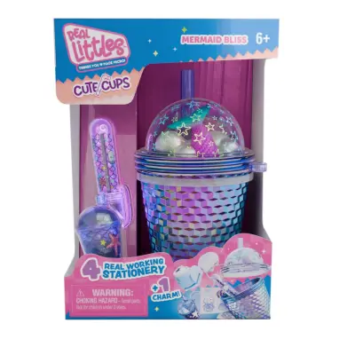 Real Littles Cute Cups Mermaid Bliss - Real Littles -  Leksaksaffären