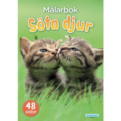 Söta Djur Målarbok - Kärnan -  Leksaksaffären