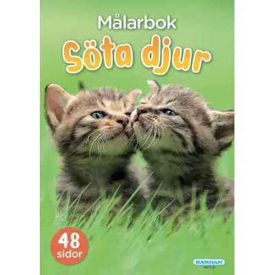 Söta Djur Målarbok - Kärnan -  Leksaksaffären