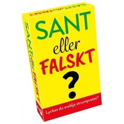 Sant eller falskt Resespel SE - Tactic -  Leksaksaffären