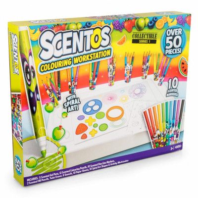 Scentos Colouring Workstation 50 delar
