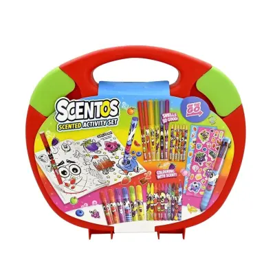 Scentos Scented Activity Set i väska -  -  Leksaksaffären