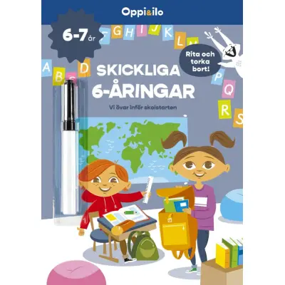 Skickliga 6-åringar Pysselbok 6-7 år - Leksaksaffären -  Leksaksaffären