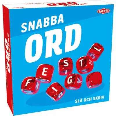 Snabba Ord! Ordspel - Tactic -  Leksaksaffären