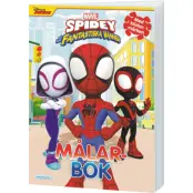 Spidey Målarbok med klistermärken