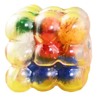 Squeeze Cube Pom-Poms