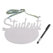 Studentskylt med Penna