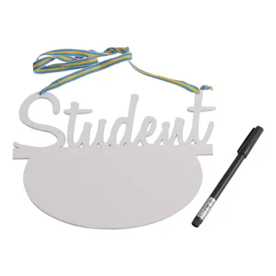 Studentskylt med Penna