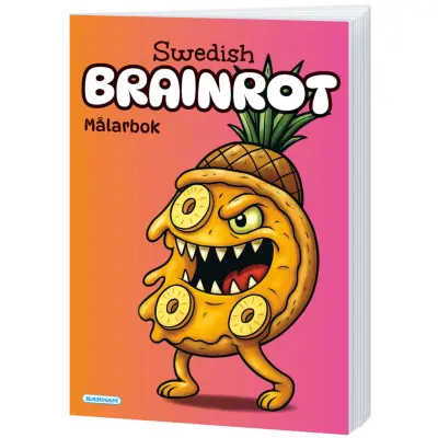 Swedish Brainrot Målarbok - Brainrot -  Leksaksaffären