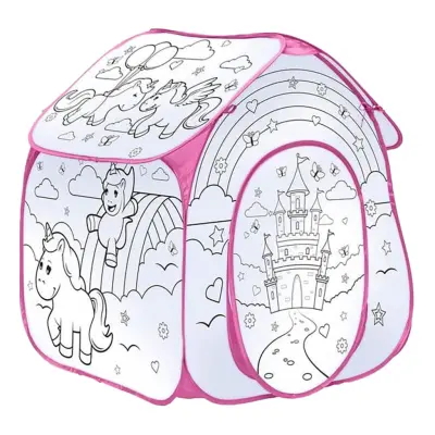 Tält för Färgläggning - Enhörningar