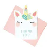 Tackkort Love Unicorns - 8-pack