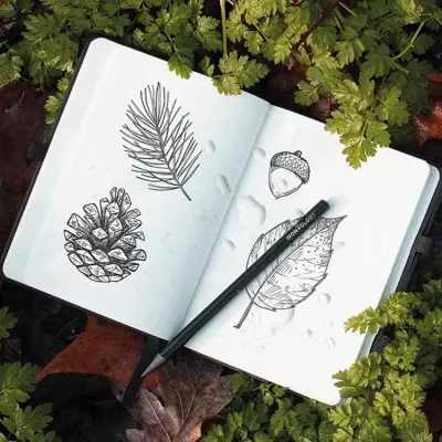 Vattentät anteckningsbok